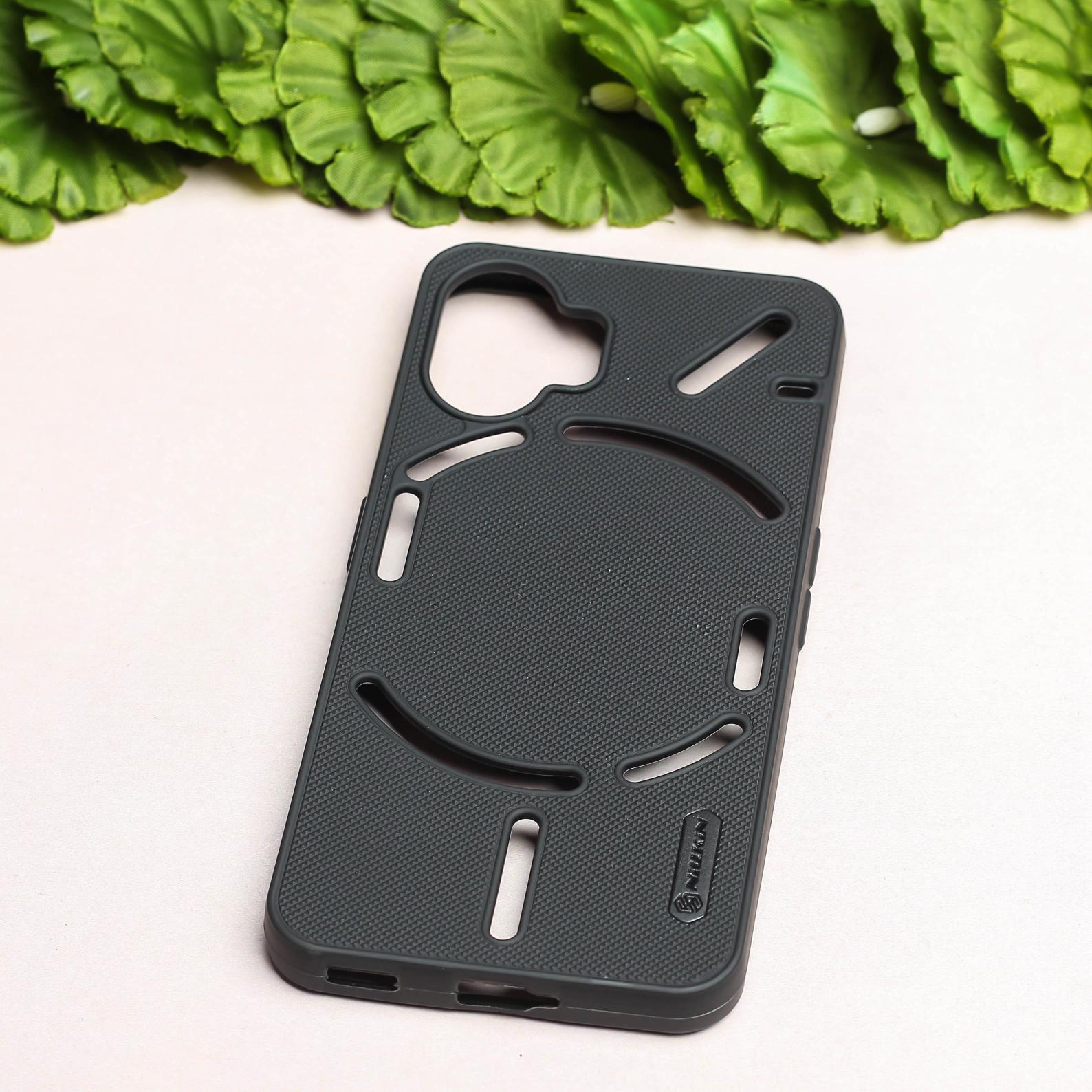 Black Niukin Silicone Case for Nothing Phone 1