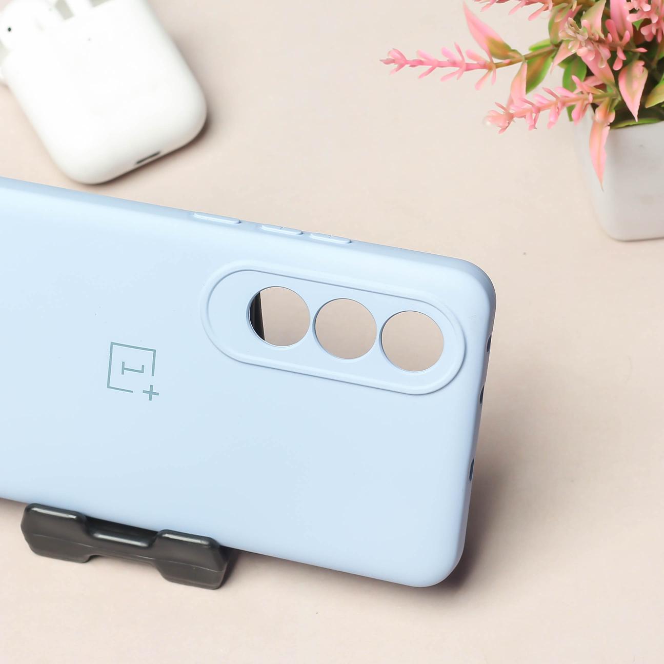Cloud Blue Camera Original Silicone case for Oneplus Nord CE 4