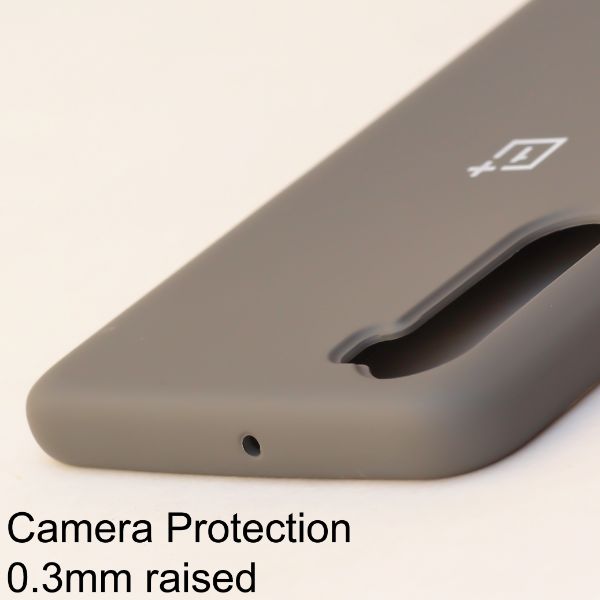 Grey Original Silicone case for Oneplus Nord