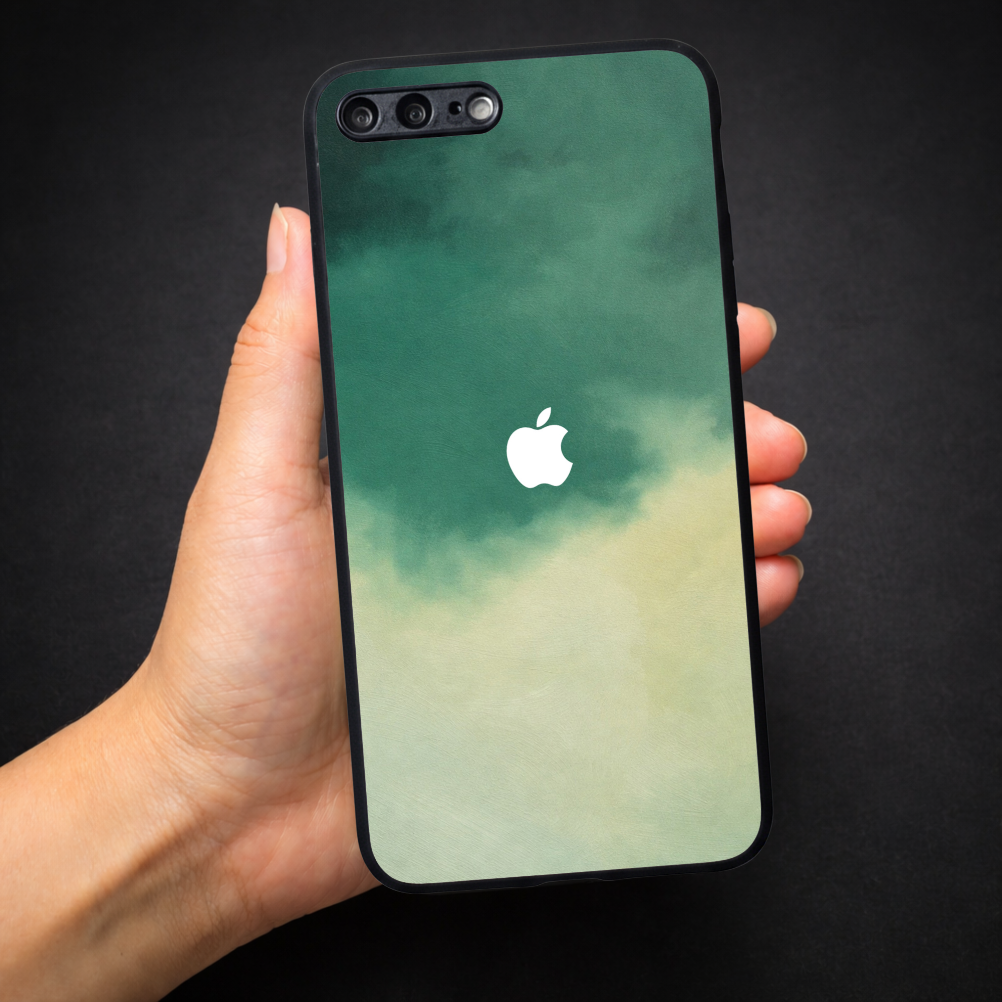 Thunder oil Paint (MB) silicone Case for Apple Iphone 7 Plus — Goodsys