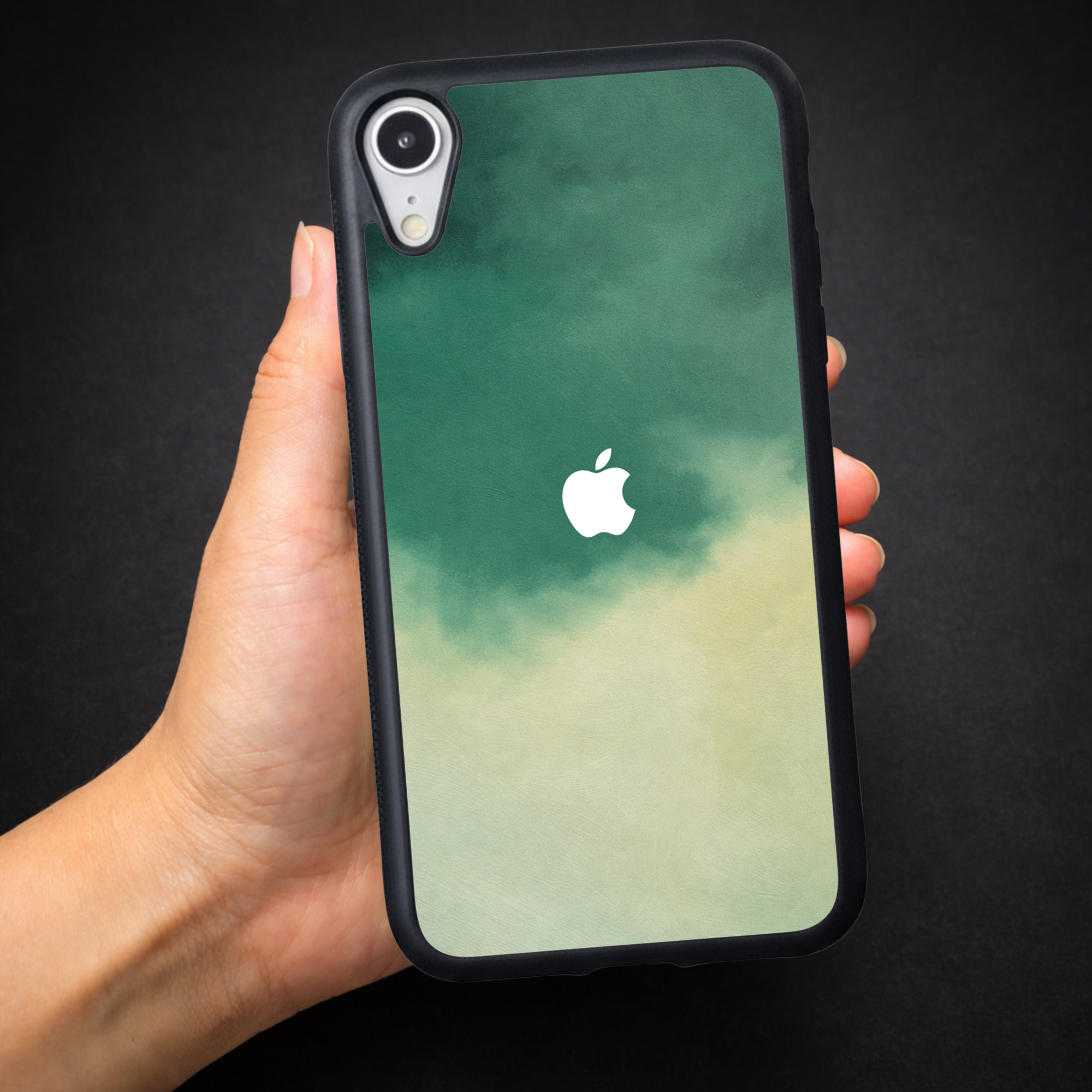 Thunder oil Paint (MB) silicone Case for Apple Iphone XR — Goodsys