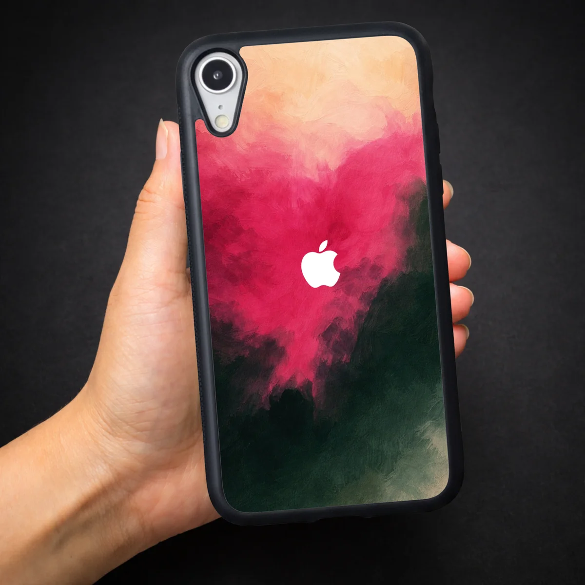 Roseate oil Paint (MB) silicone Case for Apple Iphone XR — Goodsys
