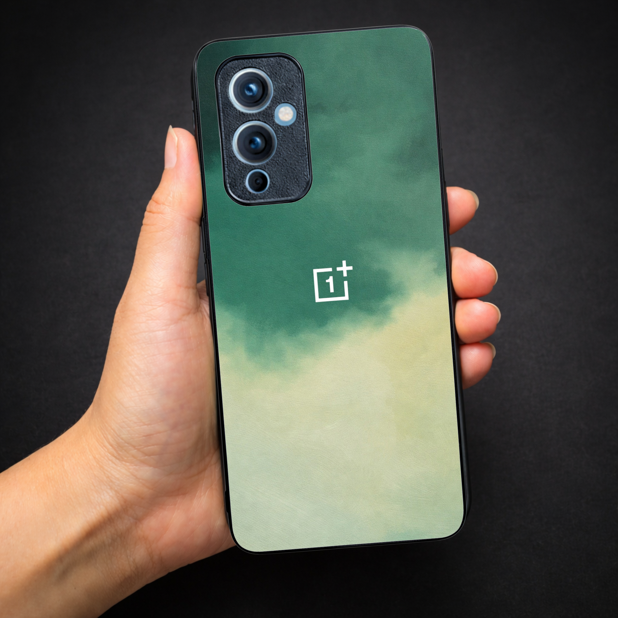 Thunder oil Paint (MB) silicone Case for Oneplus 9 — Goodsys
