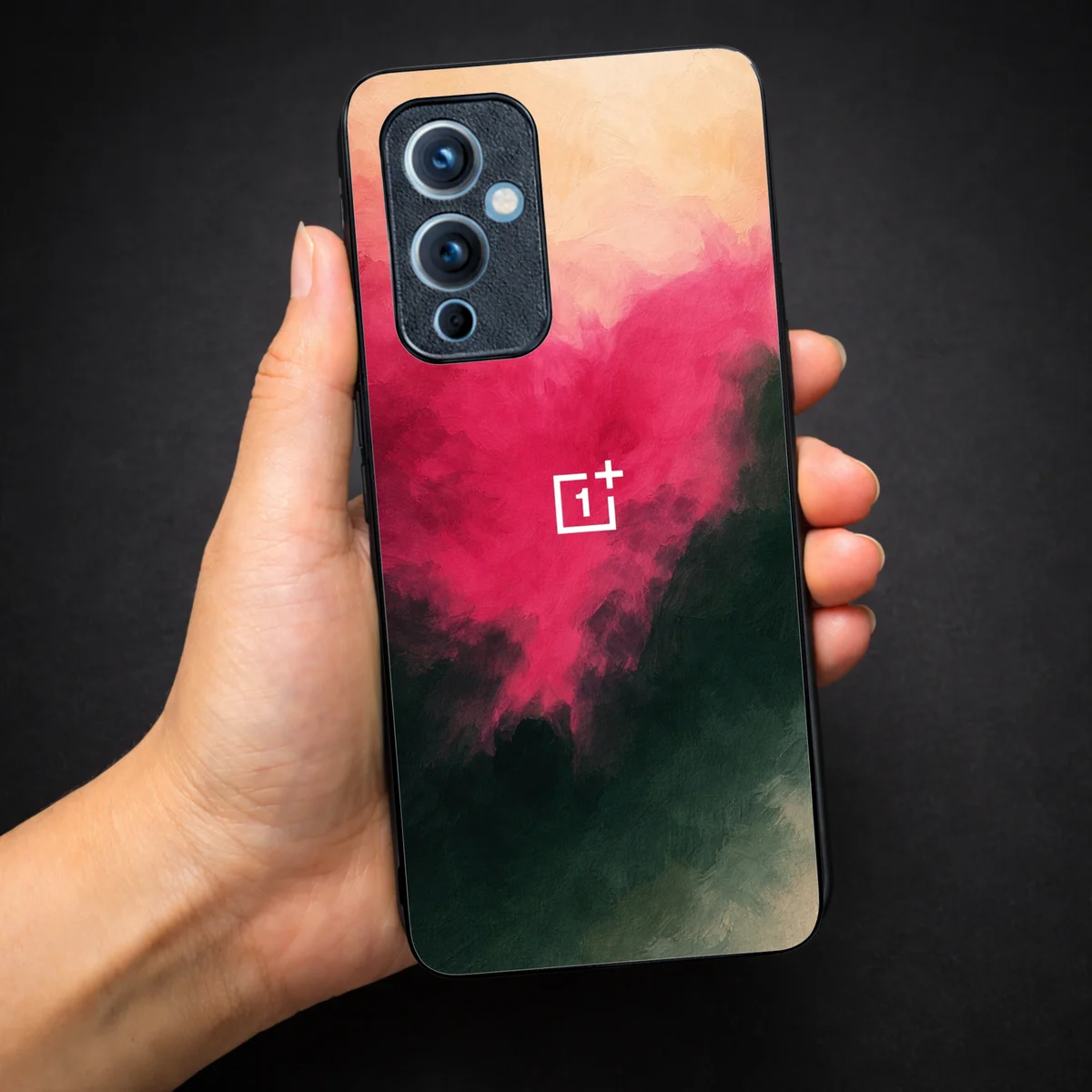 Roseate oil Paint (MB) silicone Case for Oneplus 9 — Goodsys