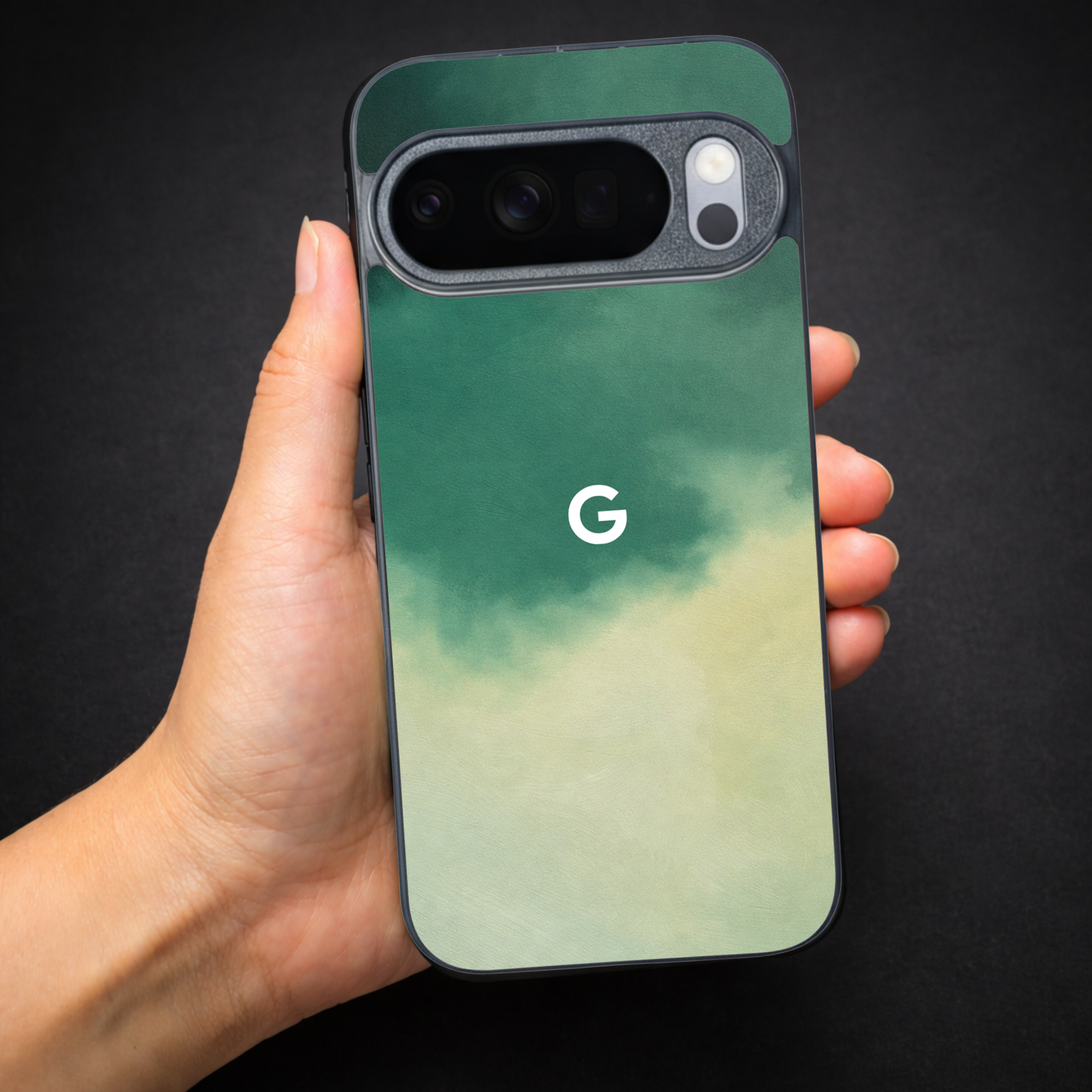 Thunder oil Paint (MB) silicone Case for Google Pixel 10 — Goodsys