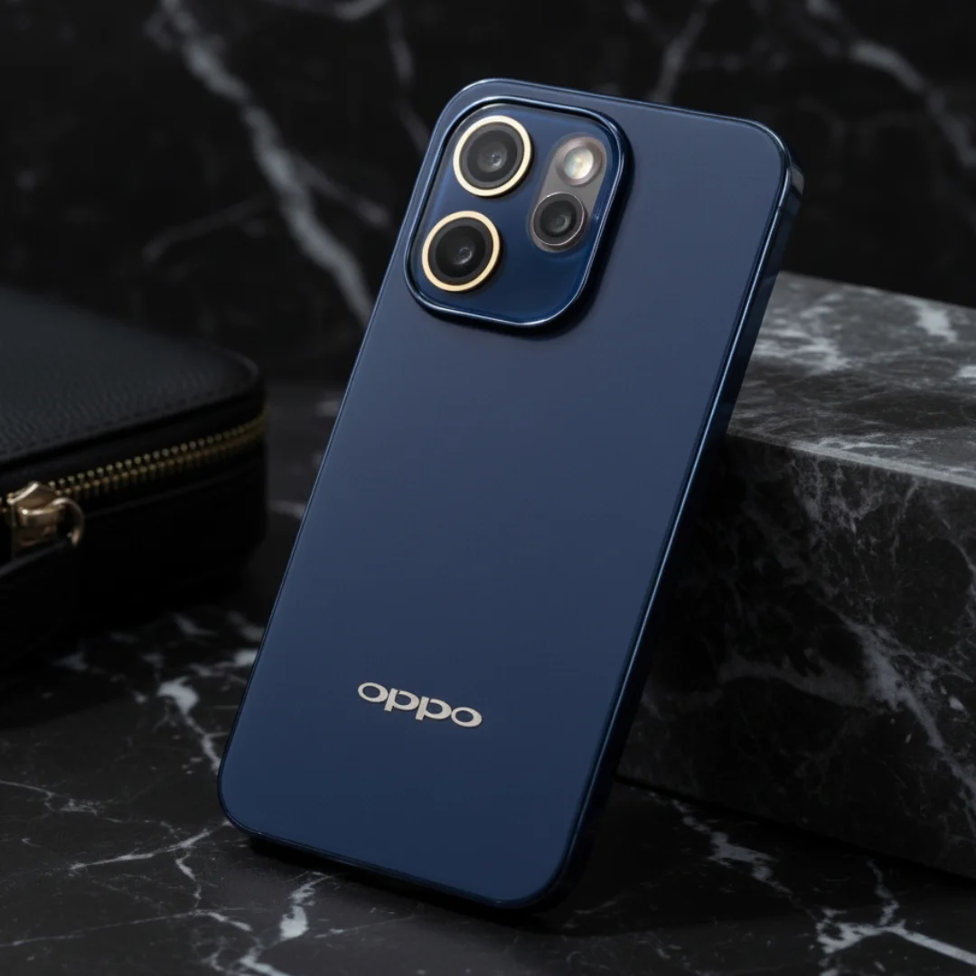 Orix Dark Blue Matte Case for Oppo Reno 15 Pro Mini — Goodsys