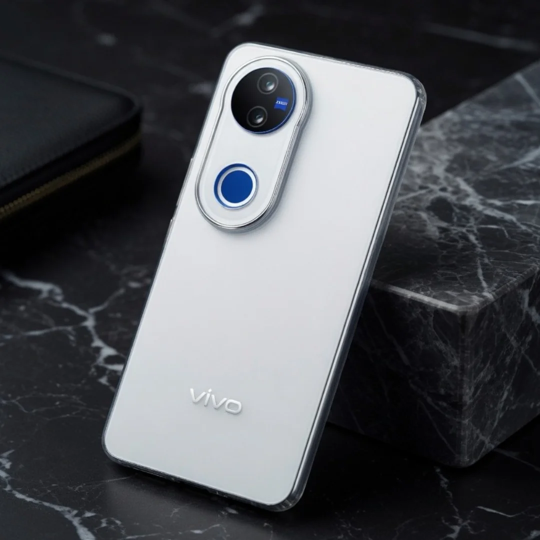 Orix White Matte Case for Vivo V50 — Goodsys