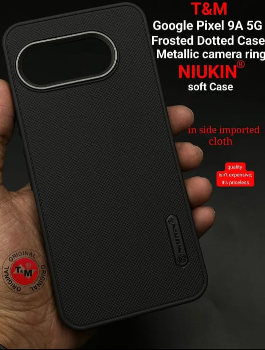 Black Niukin Silicone Case for Google Pixel 10a — Goodsys