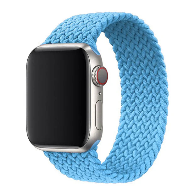 Cloud Blue Multi Unity Braided Solo Loop For Strap For Apple Watch Series 1 (42mm/44mm/45mm/46mm/49mm) — Goodsys