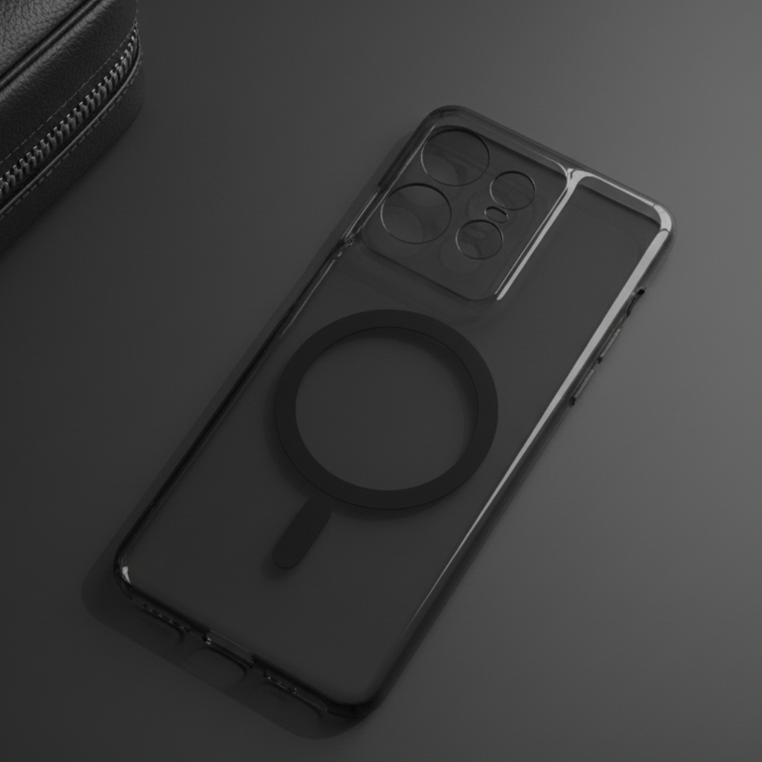 Black Shine Camera Protection Magsafe Case for Motorola Edge 60 Stylus — Goodsys