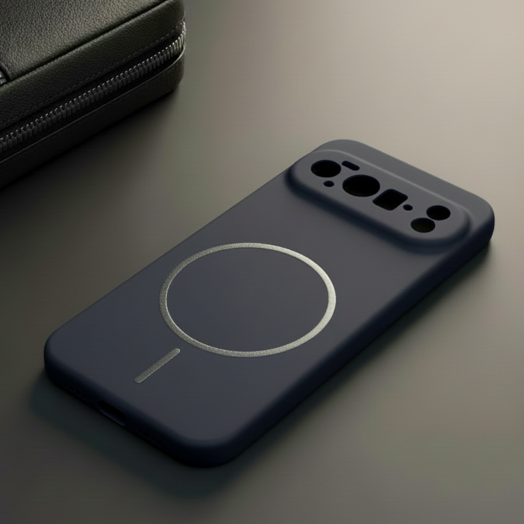 CAVEN Dark Blue Silicone case for Google Pixel 10 — Goodsys