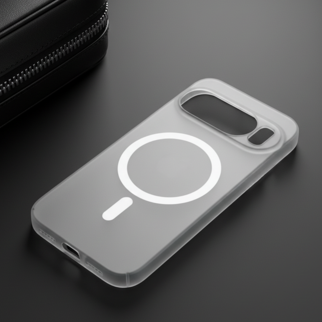 White Paper Matte Magsafe Case for Google Pixel 10 — Goodsys