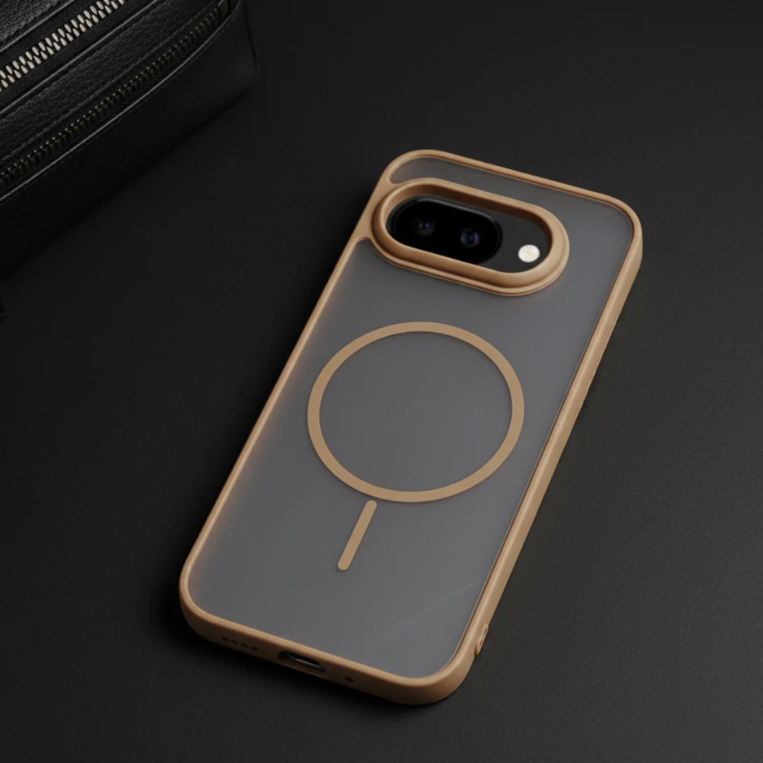 KYRON Brown Matte Case for Google Pixel 9a — Goodsys