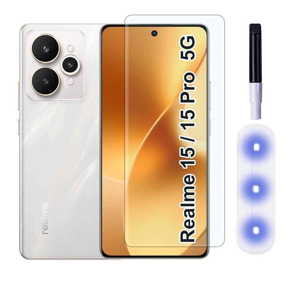 Premium UV Tempered Glass Screen Protector For Realme 15 pro — TechGuard