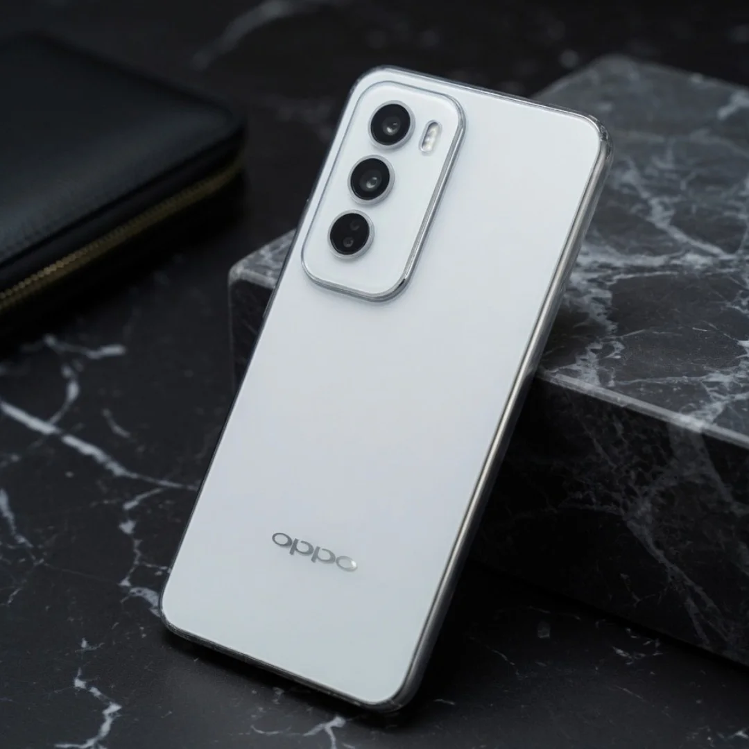 Orix White Matte Case for Oppo Reno 12 — Goodsys