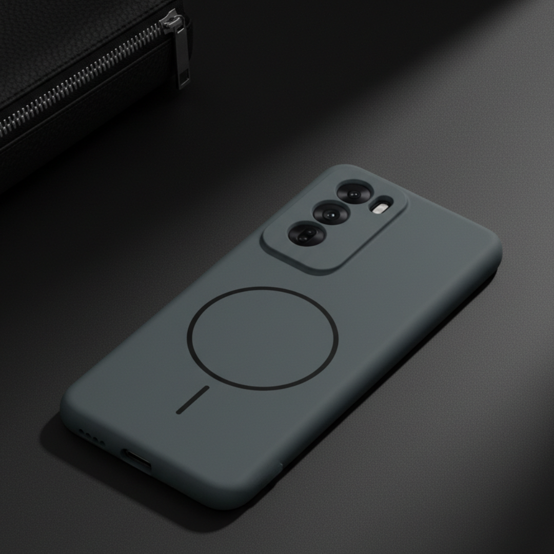 CAVEN Grey Silicone case for Oppo Reno 12 — Goodsys