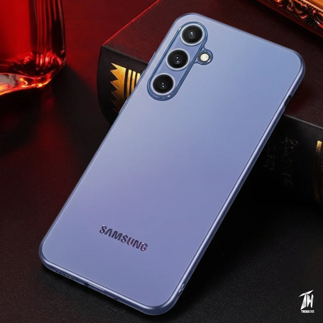 Orix Blue Matte Case for Samsung A34 — Goodsys