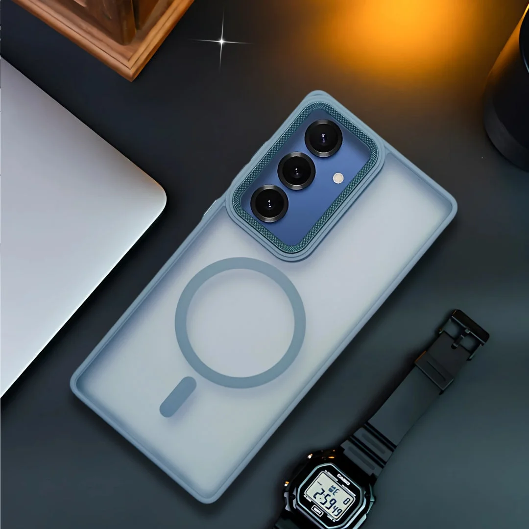 Ringmag Matte Grey case for Samsung S24 FE — Goodsys