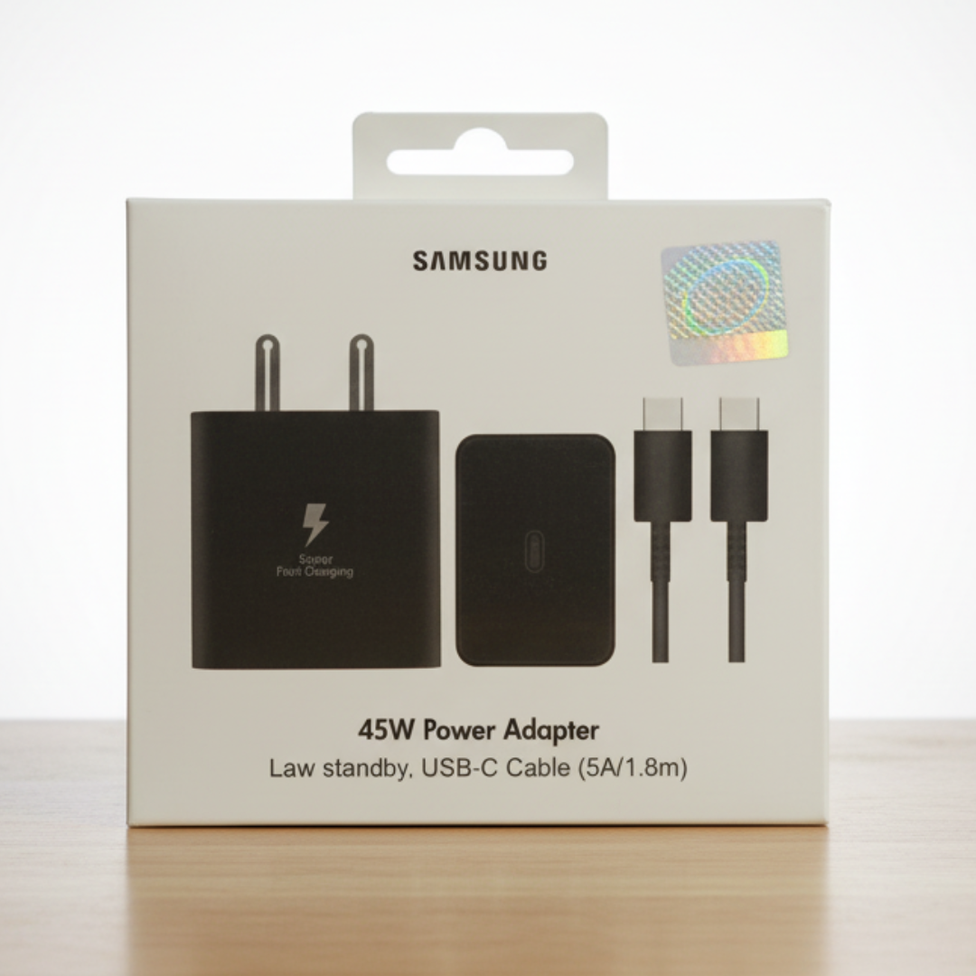 Samsung 45W - Type C Power Charger Adapter With Cable