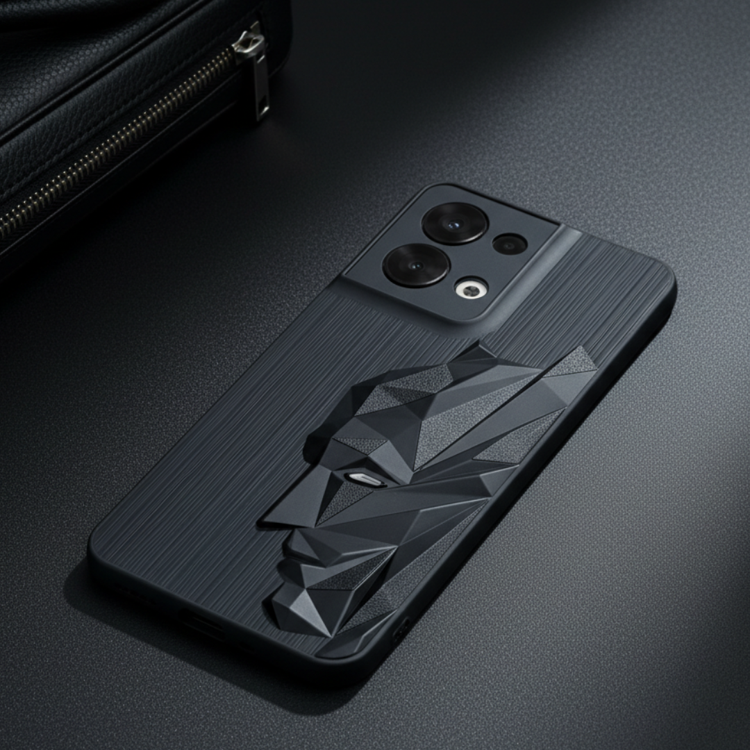 Superhero Engraved logo silicon Case for Oppo Reno 8 — Goodsys