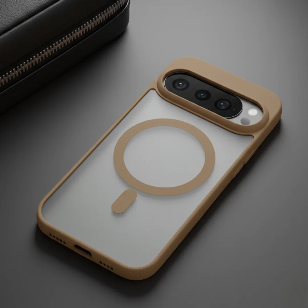 KYRON Brown Matte Case for Google Pixel 9 Pro — Goodsys