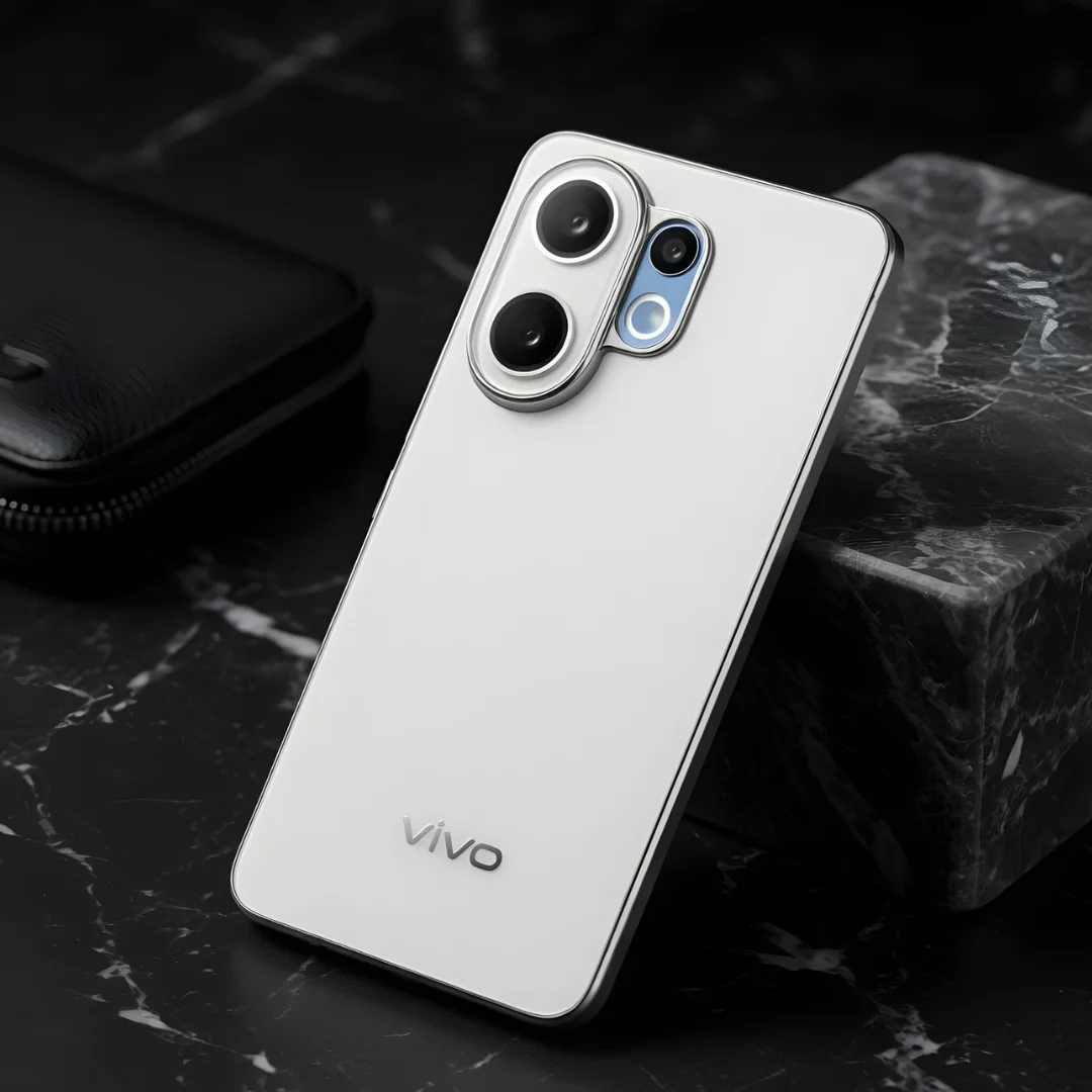 Orix White Matte Case for Vivo V60 — Goodsys