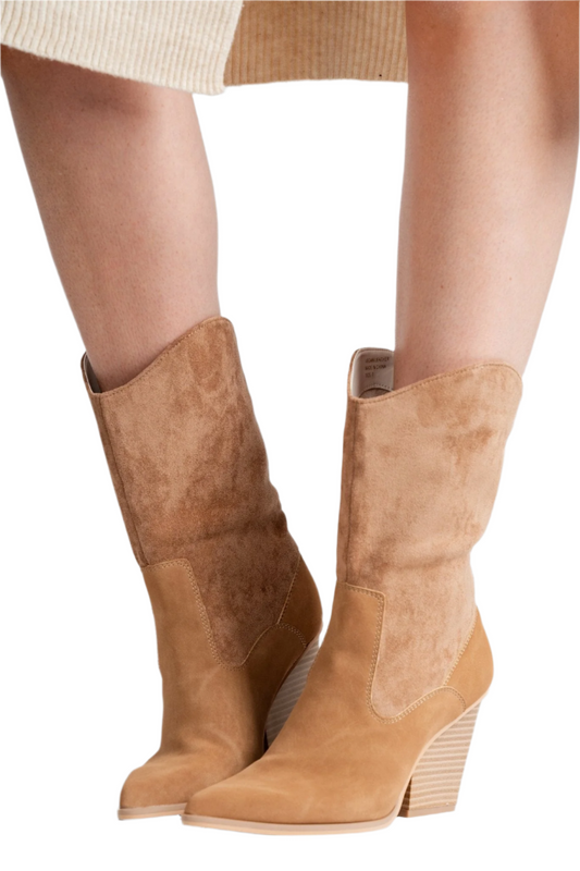 Marseille loose fit boot camel