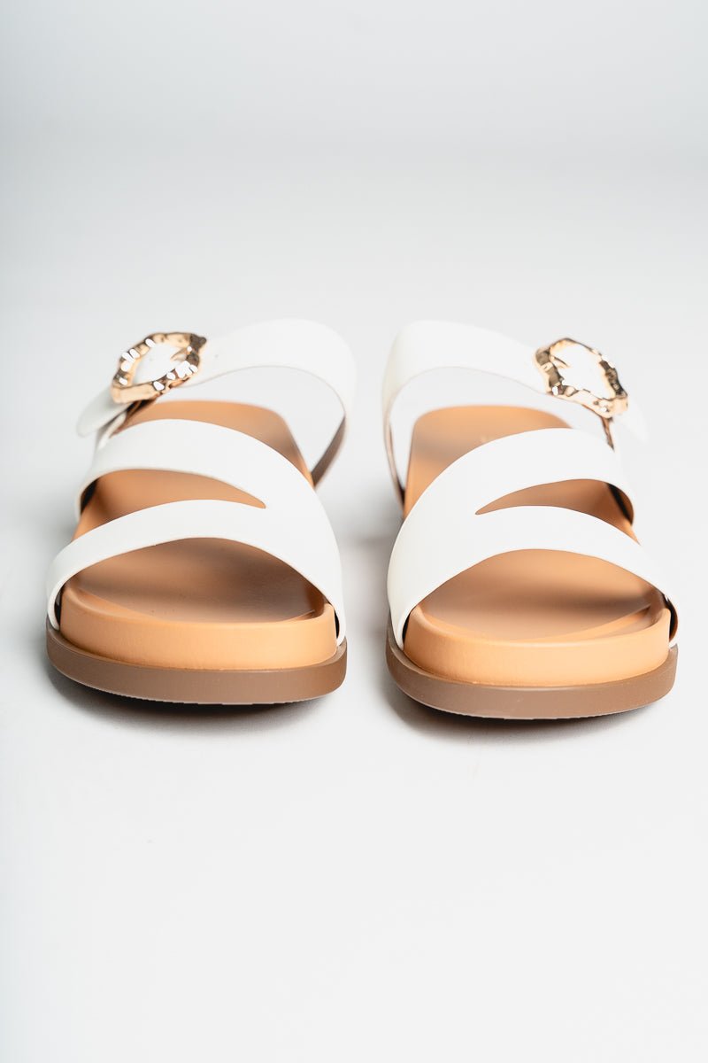 Astrid strappy sandal white