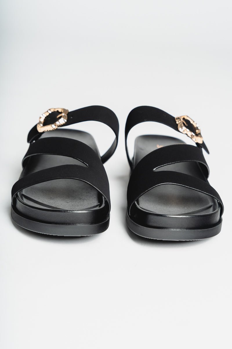 Astrid strappy sandal black