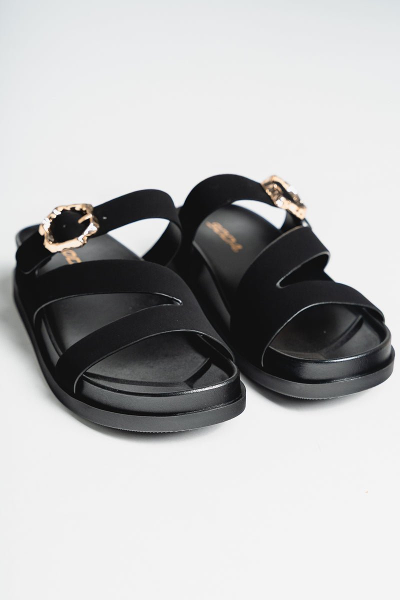 Astrid strappy sandal black