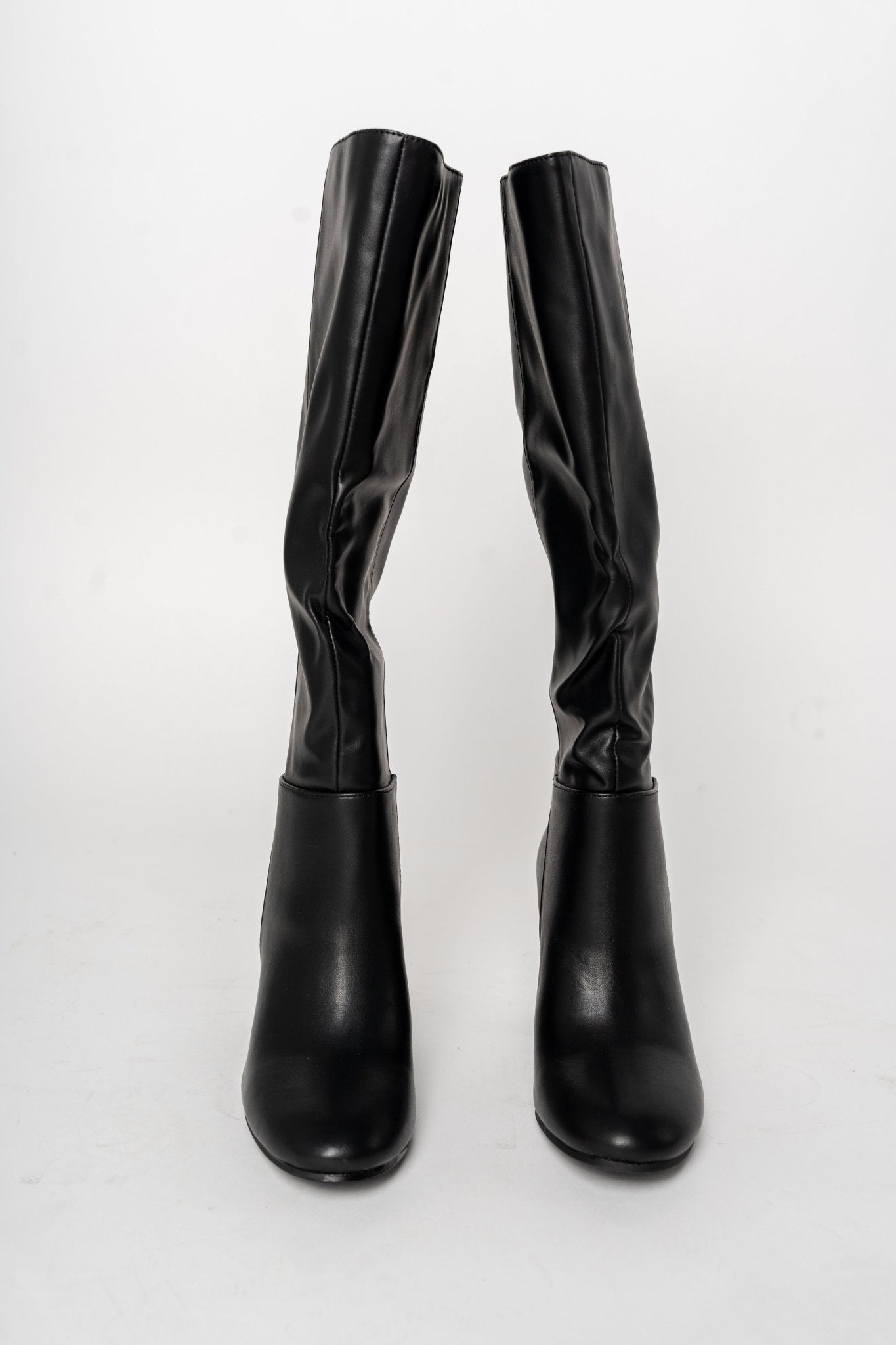Malone knee high boots black