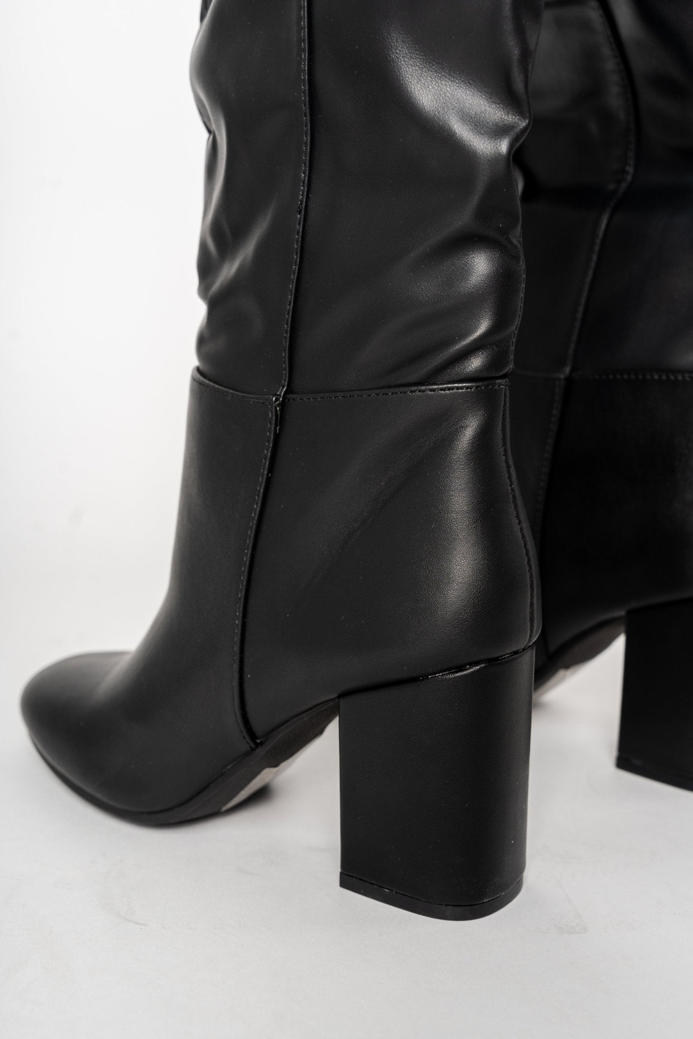 Malone knee high boots black