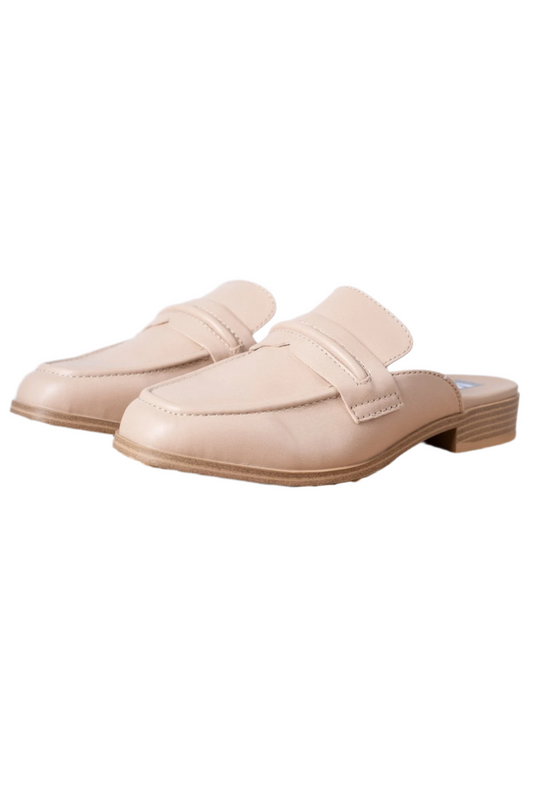 Milia mule loafer beige