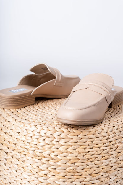 Milia mule loafer beige